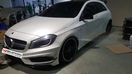 벤츠 a45 AMG 휠복원 휠수리 휠굴절 - 휠아트코리아[의정부 휠복원][남양주 휠수리][양주휠복원] / 포천시 소흘읍