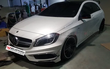 벤츠 a45 AMG 휠복원 휠수리 휠굴절 - 휠아트코리아[의정부 휠복원][남양주 휠수리][양주휠복원] / 포천시 소흘읍