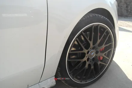 의정부휠용접 휠아트코리아 - 2017 벤츠 CLA클래스 45 AMG 휠보정 뒷틀림 :) / 포천시 소흘읍