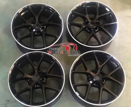 BBS SR 19인치 휠리폼 휠도색 유광블랙 - 휠아트코리아[무광블랙휠도색][블랙휠도색][BBS휠][BBS휠도색] / 포천시 소흘읍