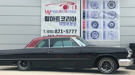 쉐보레 임팔라 올드카 림폴리싱 휠도색 휠복원 - 휠아트코리아[휠림폴리싱][휠도색][휠복원] / 포천시 소흘읍