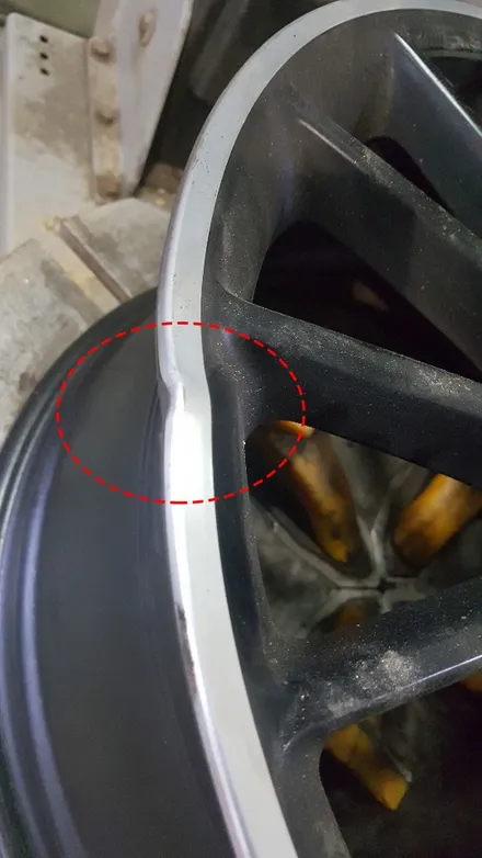 벤츠 a45 AMG 휠복원 휠수리 휠굴절 - 휠아트코리아[의정부 휠복원][남양주 휠수리][양주휠복원] / 포천시 소흘읍