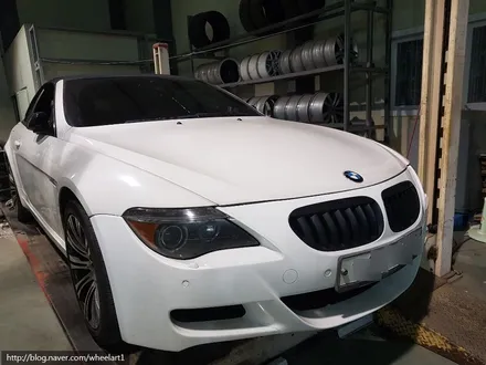의정부휠굴절 휠아트코리아- BMW M6 컨버터블 크랙굴절 수리 :) / 포천시 소흘읍