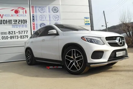 의정부휠복원 휠아트코리아 - 2017 벤츠 GLE 쿠페 350 4MATIC 커스텀블랙 :) / 포천시 소흘읍