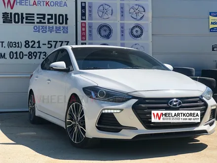 아반떼 AD 스포츠 휠수리 휠복원 다이아몬드컷팅 - 휠아트코리아 [의정부 휠수리][구리 휠복원][별내 휠수리] / 포천시 소흘읍