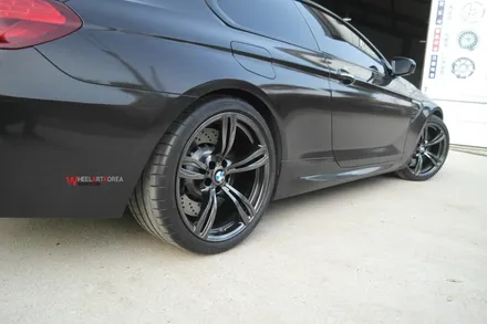 남양주 휠수리 - BMW M6 그란쿠페 고스트크롬 휠수리도색:) / 포천시 소흘읍
