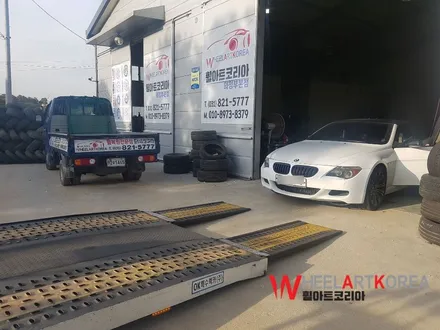 의정부휠굴절 휠아트코리아- BMW M6 컨버터블 크랙굴절 수리 :) / 포천시 소흘읍