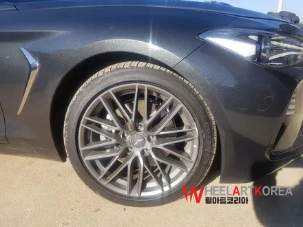 의정부휠복원 휠아트코리아 - 2019 제네시스 g70 순정휠 컬러매치 :) / 포천시 소흘읍