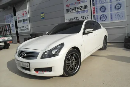남양주 휠수리 휠아트코리아 - 인피니티 G37 워크유로라인 고스트크롬 휠 도색 :) / 포천시 소흘읍