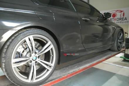 남양주 휠수리 - BMW M6 그란쿠페 고스트크롬 휠수리도색:) / 포천시 소흘읍