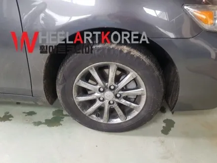남양주 휠수리 휠아트코리아 - 도요타 캠리 휠수리 휠도색 고스트크롬 :) / 포천시 소흘읍
