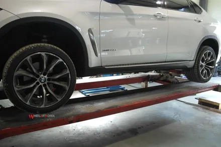 포천휠도색 휠아트코리아 - 2018 BMW X6 휠도색 유광블랙 :) / 포천시 소흘읍