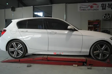 의정부휠도색 휠아트코리아 - 2016 BMW 118D 5도어 순정실버 :) / 포천시 소흘읍