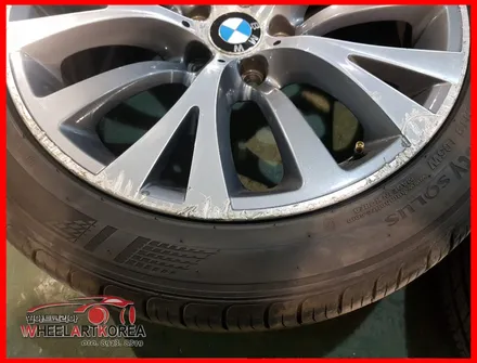 BMW GT 19인치 휠 기스 스크래치 수리 복원 작업 [의정부 양주 포천] / 포천시 소흘읍