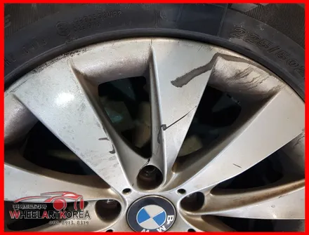 BMW 3 시리즈 순정휠 상처 기스 휠복원  - [의정부휠도색][포천휠수리] / 포천시 소흘읍