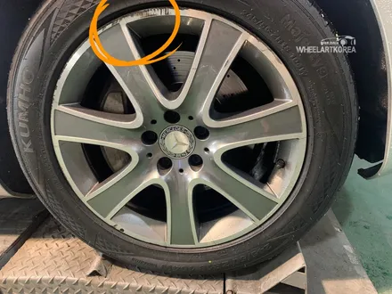[휠복원] 벤츠(benz) S350 휠복원 작업 사례 [의정부 포천 양주] / 포천시 소흘읍