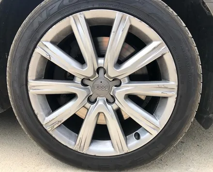 의정부 휠도색 남양주 휠튜닝 구리 휠리폼 휠아트코리아 - 아우디A6 3.0TDI 휠복원도색 유광블랙 / 포천시 소흘읍