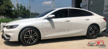 말리부 휠복원 휠도색[유광블랙][다이아몬드컷팅]-휠아트코리아[의정부휠복원][양주휠도색][남양주휠수리] / 포천시 소흘읍