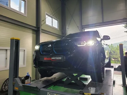 오산,동탄,수원 / 20인치 휠 복원 및 휠 도색(휠수리) / BMW / ix3
