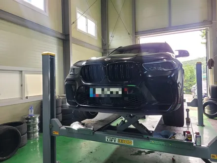 오산,동탄,수원 / 22인치 휠 복원 및 캘리퍼 도색(휠수리) / BMW / X6M