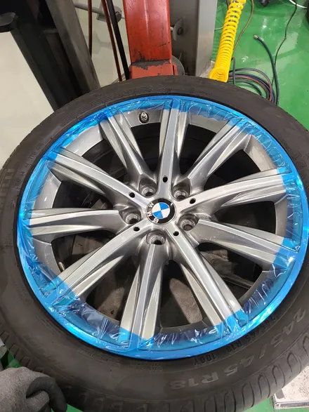 [BMW 5시리즈 18인치 휠 복원 및 휠 도색 작업] 동탄 휠복원/오산 휠복원/수원 / 동탄, 오산, 수원, 용인, 화성, 평택