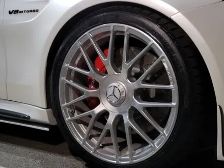 [벤츠 C63 AMG 하이퍼실버 휠 도색으로 휠이 커보이는 효과까지 동탄 휠브라더스] / 동탄, 오산, 수원, 용인, 화성, 평택