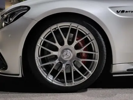 [벤츠 C63 AMG 하이퍼실버 휠 도색으로 휠이 커보이는 효과까지 동탄 휠브라더스] / 동탄, 오산, 수원, 용인, 화성, 평택
