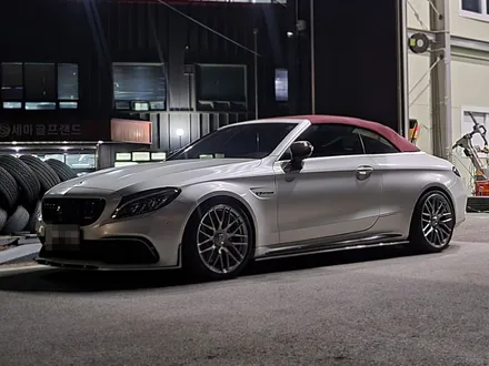 [벤츠 C63 AMG 하이퍼실버 휠 도색으로 휠이 커보이는 효과까지 동탄 휠브라더스] / 동탄, 오산, 수원, 용인, 화성, 평택