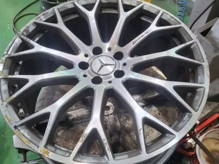 [벤츠 SL63 AMG 까다로운 휠 복원도 가능한  동탄 휠브라더스] / 동탄, 오산, 수원, 용인, 화성, 평택