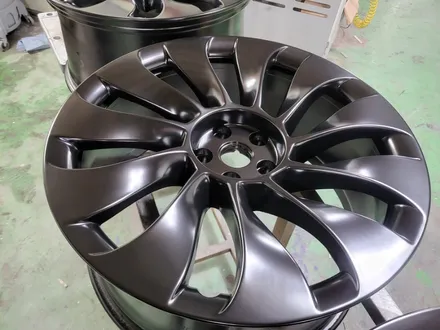 [테슬라 모델Y 퍼포먼스 21인치 휠 도색 작업 / TESLA Model Y wheel painting] 동탄 휠복원/오산 휠복원/수원 / 동탄, 오산, 수원, 용인, 화성, 평택