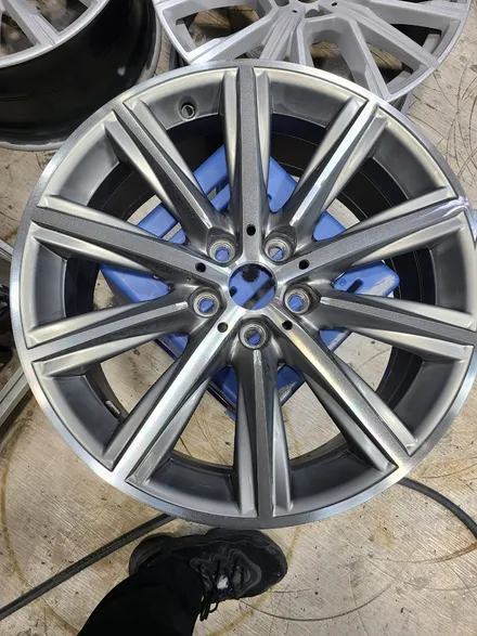 [BMW 5시리즈 18인치 휠 복원 및 휠 도색 작업] 동탄 휠복원/오산 휠복원/수원 / 동탄, 오산, 수원, 용인, 화성, 평택