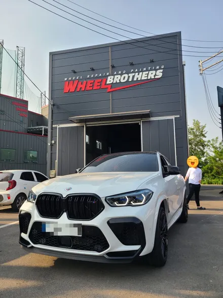 [BMW X6M 22인치 휠 복원 및 휠 도색 작업] 동탄 휠복원/오산 휠복원/수원(휠수리) / BMW / X6 / 오산,동탄,수원
