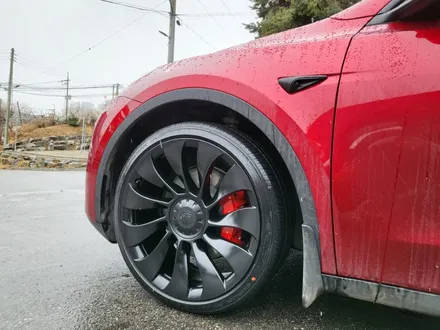 [테슬라 모델Y 퍼포먼스 21인치 휠 도색 작업 / TESLA Model Y wheel painting] 동탄 휠복원/오산 휠복원/수원 / 동탄, 오산, 수원, 용인, 화성, 평택