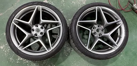 [휠클럽] 파주 휠수리 전문 /  Ferrari F8 Tributo 후륜 2개 거래처건 휠복원 / 파주시 신촌동