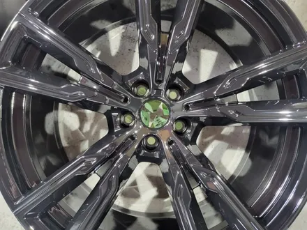 [휠클럽] 일산 휠복원 / BMW G바디 X6 M50i 22인치 블랙유광 휠도색 / 파주시 신촌동