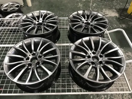 [휠클럽] 운정 휠복원 / BMW F바디 520I 18인치 고스트크롬 휠복원 / 파주시 신촌동