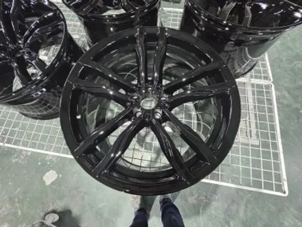 [휠클럽] 파주 휠복원 / BMW X6M F바디 21인치 블랙유광 작업 / 파주시 신촌동