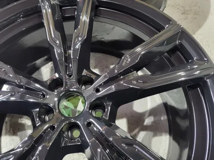[휠클럽] 일산 휠복원 / BMW G바디 X6 M50i 22인치 블랙유광 휠도색 / 파주시 신촌동