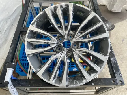 [휠클럽] 스팅어 휠복원 18인치 분체 유광블랙 / 파주시 신촌동
