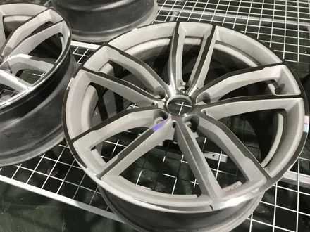 [휠클럽] 파주 휠복원 / BMW G바디 5시리즈 662M 휠 블랙폴리싱 작업 / 파주시 신촌동