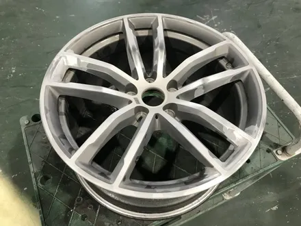 [휠클럽] 파주 휠복원 / BMW G바디 5시리즈 662M 용접성형 후 고스트 휠복원 / 파주시 신촌동