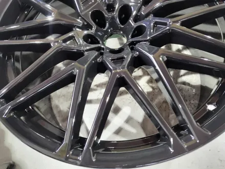 [휠클럽] 일산 휠도색 전문 / BMW G바디 X5M 블랙유광 / 재방문 고객님 / 파주시 신촌동
