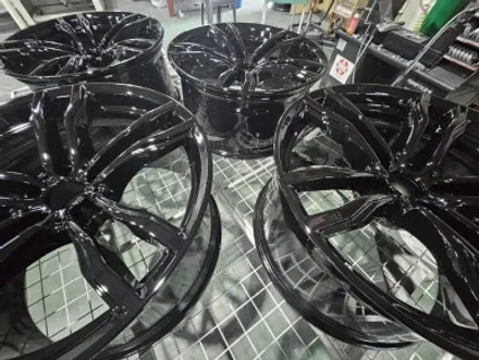 [휠클럽] 파주 휠복원 / BMW X6M F바디 21인치 블랙유광 작업 / 파주시 신촌동