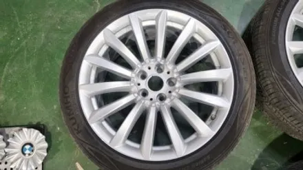 [휠클럽] 일산 휠복원 휠도색 전문 / BMW 7시리즈 심한 파손으로 휠용접 및 휠복원 후 재도색 / 파주시 신촌동