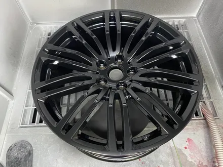 [휠클럽] BMW G클럽 동호회회원분 30만원 블랙유광 분체도장/ 레드 우레탄캘리퍼 작업기 / 파주시 신촌동