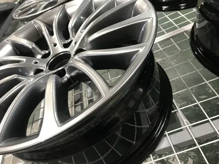 [휠클럽] 운정 휠복원 / BMW F바디 520I 18인치 고스트크롬 휠복원 / 파주시 신촌동