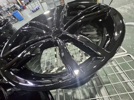 [휠클럽] 파주 휠복원 / BMW X6M F바디 21인치 블랙유광 작업 / 파주시 신촌동