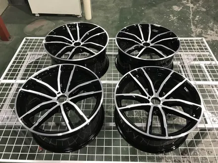 [휠클럽] 파주 휠복원 / BMW G바디 5시리즈 662M 휠 블랙폴리싱 작업 / 파주시 신촌동