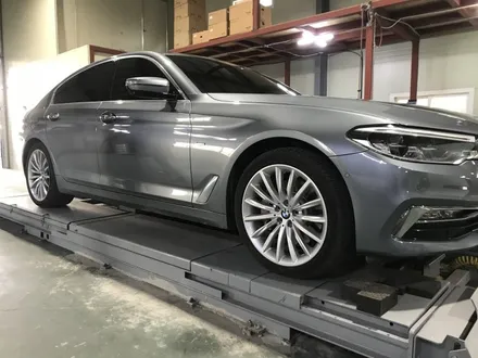 [휠클럽] BMW G바디 5시리즈 663M 휠 실버 휠복원 / 파주시 신촌동