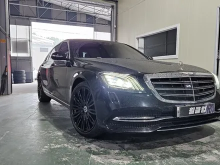 [휠클럽] 파주 휠복원 전문 / 벤츠 S500 20인치 휠 블랙유광 휠 도색 / 파주시 신촌동